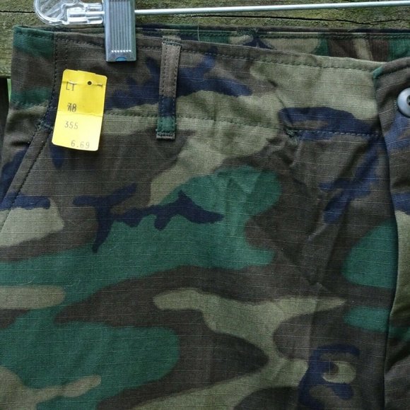 NEW 78' USMC Military Trouser RDF RipStop ERDL Hot Weather Camo Pants Med Reg - Picture 6 of 12